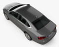 Chevrolet Impala LS 2017 3D-Modell Draufsicht