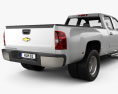 Chevrolet Silverado Crew Cab Dually 2013 3D模型