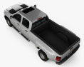 Chevrolet Silverado Crew Cab Dually 2013 3D-Modell Draufsicht
