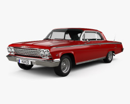 3D model of Chevrolet Impala SS 409 1962