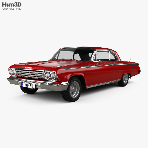 Chevrolet Impala SS 409 1962 Modèle 3D