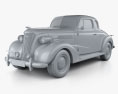 Chevrolet Master DeLuxe (GA) 1937 3d model clay render