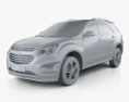 Chevrolet Equinox 2019 3d model clay render