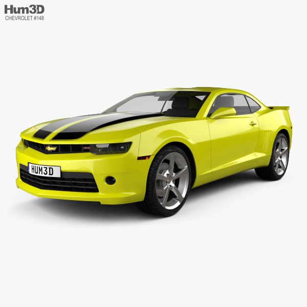 Chevrolet Camaro RS coupe 2017 3D model