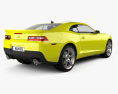 Chevrolet Camaro RS coupe 2017 3d model back view