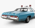 Chevrolet Impala Полиция 1975 3D модель