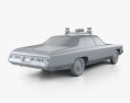 Chevrolet Impala Поліція 1975 3D модель