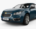 Chevrolet Cruze 세단 2018 3D 모델 
