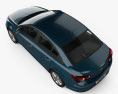 Chevrolet Cruze 轿车 2018 3D模型 顶视图