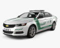 Chevrolet Impala Polizia Dubai 2017 Modello 3D