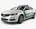 Chevrolet Impala Police Dubai 2017 3d model