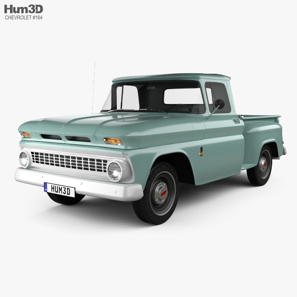 Chevrolet C10 (K10) 1963 3D-Modell