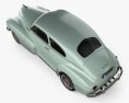 Chevrolet Fleetline 2ドア Aero セダン 1948 3Dモデル top view
