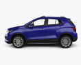 Chevrolet Trax 2016 3d model side view