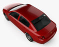 Chevrolet Cobalt LT 2010 3D-Modell Draufsicht