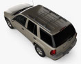 Chevrolet TrailBlazer LT 2009 Modello 3D vista dall'alto