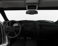 Chevrolet Silverado 1500 Crew Cab Short bed with HQ interior 2007 3D 모델  dashboard
