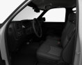 Chevrolet Silverado 1500 Crew Cab Short bed with HQ interior 2002 3d model seats