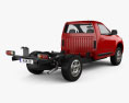 Chevrolet Colorado S-10 Regular Cab Chassis 2019 3D 모델  back view