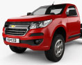 Chevrolet Colorado S-10 Regular Cab Chassis 2019 3D-Modell
