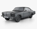 Chevrolet Opala Coupe 1978 3D-Modell wire render