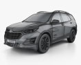 Chevrolet Equinox (CN) 2021 3D модель wire render