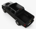 Chevrolet Colorado Crew Cab TH-spec 2012 3D模型 顶视图