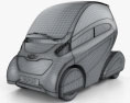 Chevrolet EN-V 2-0 2018 3D модель wire render