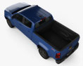 Chevrolet Colorado Crew Cab Long Box Z71 US-spec 2017 3D模型 顶视图