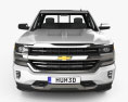 Chevrolet Silverado 1500 Crew Cab Standard Box High Country 2020 3d model front view