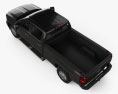 Chevrolet Silverado 3500HD Crew Cab Long Box High Country 2020 3D-Modell Draufsicht