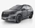 Chevrolet Equinox Premier 2021 3D-Modell wire render