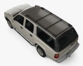 Chevrolet Suburban LT 2006 3D-Modell Draufsicht