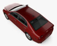 Chevrolet Malibu LT 2011 3D-Modell Draufsicht