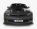 Chevrolet Camaro Z28 Pace Car 쿠페 2015 3D 모델  front view