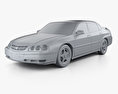 Chevrolet Impala SS 2005 3Dモデル clay render
