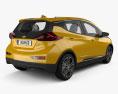 Chevrolet Bolt EV con interni 2020 Modello 3D vista posteriore