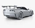 Chevrolet Corvette (C7) コンバーチブル ZR1 2018 3Dモデル