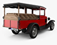 Chevrolet Independence Canopy Express 1931 Modèle 3d vue arrière