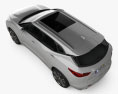 Chevrolet Blazer Premier 2021 3D 모델  top view