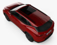 Chevrolet Blazer RS 2021 3D模型 顶视图