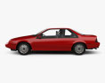 Chevrolet Beretta GT 带内饰 1993 3D模型 侧视图