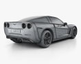 Chevrolet Corvette купе з детальним інтер'єром 2014 3D модель