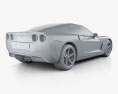 Chevrolet Corvette купе з детальним інтер'єром 2014 3D модель