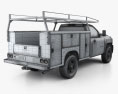Chevrolet Silverado 2500HD Work Truck mit Innenraum 2015 3D-Modell