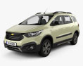Chevrolet Spin Active mit Innenraum 2021 3D-Modell