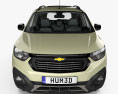 Chevrolet Spin Active 인테리어 가 있는 2021 3D 모델  front view