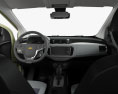 Chevrolet Spin Active with HQ interior 2021 3d model dashboard
