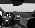 Chevrolet Caprice Police with HQ interior 2019 3d model dashboard