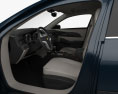 Chevrolet Malibu LT HQインテリアと 2016 3Dモデル seats